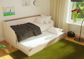 Кровати с выдвижной секцией в Горняке