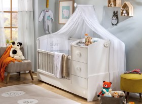 BABY COTTON Детская кровать-трансформер 2 20.24.1016.00 в Горняке - gornyak.katalogmebeli.com | фото