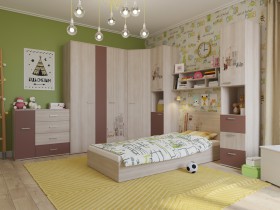 Детская комната Лимбо-1 в Горняке - gornyak.katalogmebeli.com | фото 2