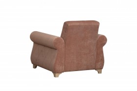 Кресло для отдыха "Порто" (велюр киви корица / микровельвет крем) в Горняке - gornyak.katalogmebeli.com | фото 6