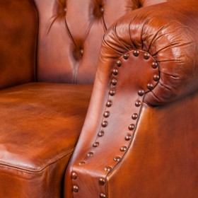 Кресло кожаное Лофт Гранд в Горняке - gornyak.katalogmebeli.com | фото 7
