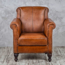 Кресло кожаное Лофт Чарльз в Горняке - gornyak.katalogmebeli.com | фото 4