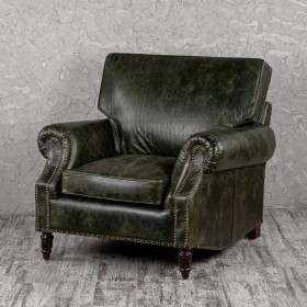 Кресло кожаное Лофт Аристократ (ширина 1070 мм) в Горняке - gornyak.katalogmebeli.com | фото 1