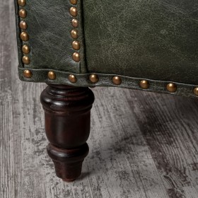 Кресло кожаное Лофт Аристократ (ширина 1070 мм) в Горняке - gornyak.katalogmebeli.com | фото 3