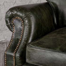 Кресло кожаное Лофт Аристократ (ширина 1070 мм) в Горняке - gornyak.katalogmebeli.com | фото 5