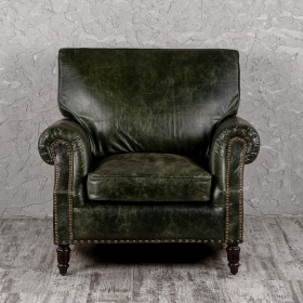Кресло кожаное Лофт Аристократ (ширина 1070 мм) в Горняке - gornyak.katalogmebeli.com | фото 9