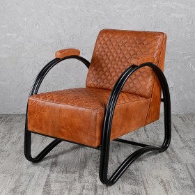 Кресло кожаное Лофт Стайл в Горняке - gornyak.katalogmebeli.com | фото