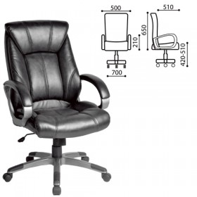 Кресло офисное BRABIX Maestro EX-506 (черный) в Горняке - gornyak.katalogmebeli.com | фото