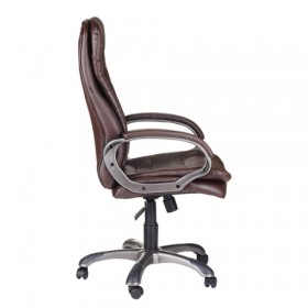 Кресло офисное BRABIX Omega EX-589 (коричневое) в Горняке - gornyak.katalogmebeli.com | фото 2