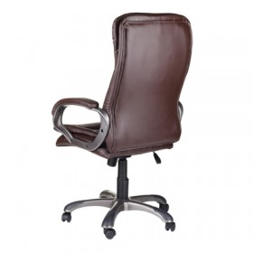Кресло офисное BRABIX Omega EX-589 (коричневое) в Горняке - gornyak.katalogmebeli.com | фото 3