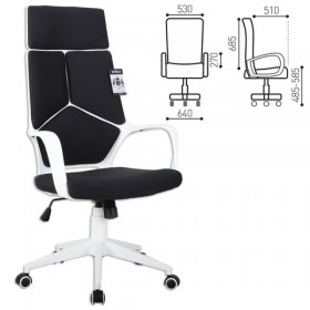 Кресло офисное BRABIX Prime EX-515 (черная ткань) в Горняке - gornyak.katalogmebeli.com | фото