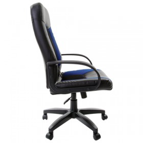 Кресло офисное BRABIX Strike EX-525 (сине-черный) в Горняке - gornyak.katalogmebeli.com | фото 2