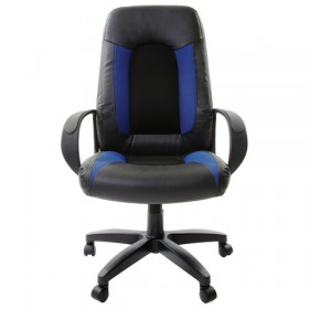 Кресло офисное BRABIX Strike EX-525 (сине-черный) в Горняке - gornyak.katalogmebeli.com | фото 4