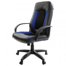 Кресло офисное BRABIX Strike EX-525 (сине-черный) в Горняке - gornyak.katalogmebeli.com | фото 5