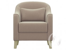 Кресло отдыха Комфорт-4 (бесцветный лак/CATANIA LATTE) в Горняке - gornyak.katalogmebeli.com | фото 2