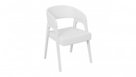 Кресло «Техас 1» (Белый матовый/Экокожа Белый №66) в Горняке - gornyak.katalogmebeli.com | фото