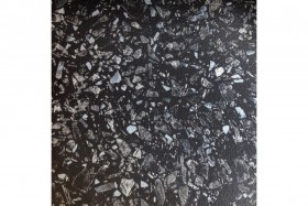 Кромка для столешницы с/к 3000*50мм (№ 21г черное серебро) в Горняке - gornyak.katalogmebeli.com | фото 1
