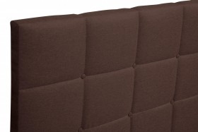 Кровать "Диана" ш. 1400 (Н=1010мм) (жаккард шоколад) в Горняке - gornyak.katalogmebeli.com | фото 5