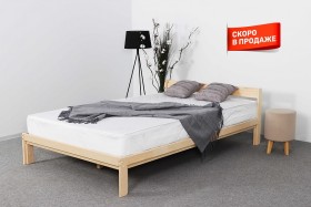 Кровать Ирен 1600 с основанием  в Горняке - gornyak.katalogmebeli.com | фото 1