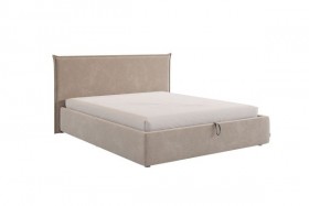 Кровать с подъемным механизмом Лада 160х200 см (графит (велюр)) в Горняке - gornyak.katalogmebeli.com | фото