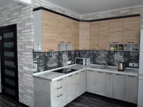 Кухня 2,0м Лофт (Штукатурка белая/Серый) в Горняке - gornyak.katalogmebeli.com | фото 16