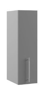 Квадро П 200 шкаф верхний (Лунный свет/корпус Серый) в Горняке - gornyak.katalogmebeli.com | фото