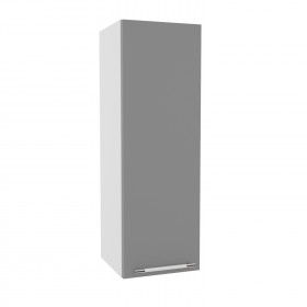 Лофт ВП 300 шкаф верхний высокий (Штукатурка белая/корпус Серый) в Горняке - gornyak.katalogmebeli.com | фото