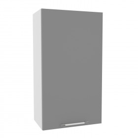 Лофт ВП 500 шкаф верхний высокий (Штукатурка белая/корпус Серый) в Горняке - gornyak.katalogmebeli.com | фото