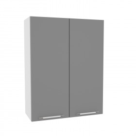 Лофт ВП 700 шкаф верхний высокий (Штукатурка белая/корпус Серый) в Горняке - gornyak.katalogmebeli.com | фото