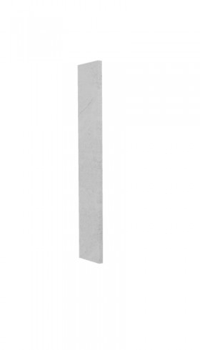 Панель торцевая (для шкафа верхнего торцевого) ПТ 400 Лофт (Штукатурка белая) в Горняке - gornyak.katalogmebeli.com | фото