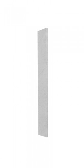 Панель торцевая (для шкафа верхнего торцевого высокого) ВПТ 400 Лофт (Штукатурка белая) в Горняке - gornyak.katalogmebeli.com | фото