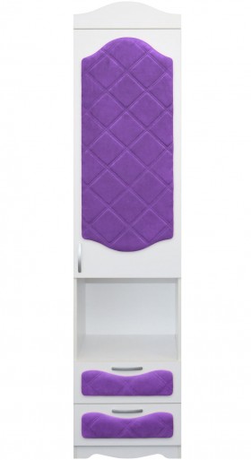 Пенал с ящиками серии Иллюзия 32 Фиолетовый в Горняке - gornyak.katalogmebeli.com | фото