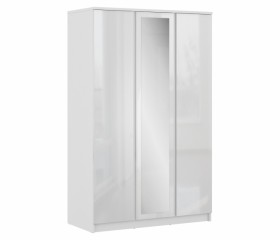 Шкаф 3-х дверный СБ-2493 Медея (Белый/Белый глянец) в Горняке - gornyak.katalogmebeli.com | фото