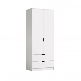 Шкаф для одежды 13.327 Уна (Белый) в Горняке - gornyak.katalogmebeli.com | фото 1