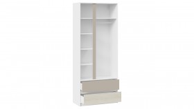 Шкаф для одежды комбинированный «Сканди» Дуб Гарден/Белый/Глиняный серый в Горняке - gornyak.katalogmebeli.com | фото 5