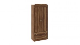 Шкаф комбинированный для одежды «Навигатор» (Дуб Каньон) в Горняке - gornyak.katalogmebeli.com | фото