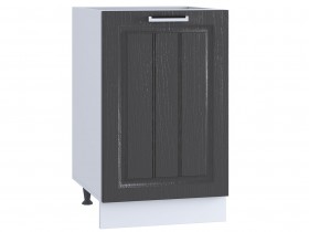 Шкаф нижний 450, ШН 450 (Клен серый/корпус белый) в Горняке - gornyak.katalogmebeli.com | фото
