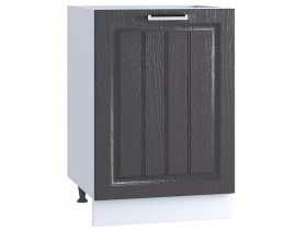 Шкаф нижний 500, ШН 500 (Клен серый/корпус белый) в Горняке - gornyak.katalogmebeli.com | фото