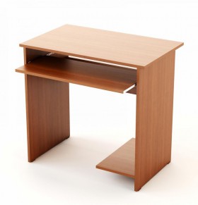 Компьютерный стол Малый упрощённый (Беленый дуб) в Горняке - gornyak.katalogmebeli.com | фото 2