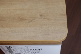 Стол с ящиками «Оксфорд» (Ривьера/Белый с рисунком) в Горняке - gornyak.katalogmebeli.com | фото 12